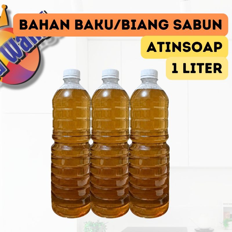 atinsoap foam booster bahan baku penambah busa untuk sabun cair 1liter