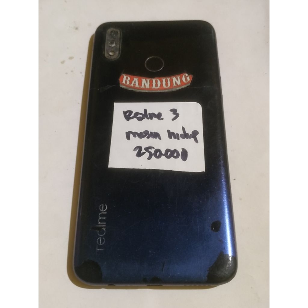 mesin realme 3 hidup