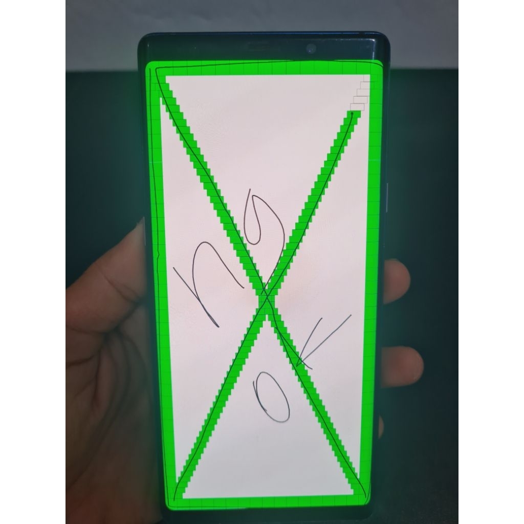 lcd samsung note 9 original copotan minus