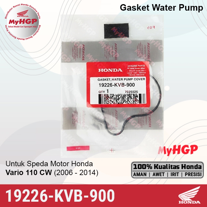 19226KVB900 Gasket Water Pump Cover – Vario 110 Karbu 19226-KVB-900