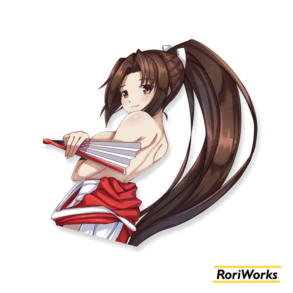 Stiker Kiss cut - Mai Shiranui | King of Fighters
