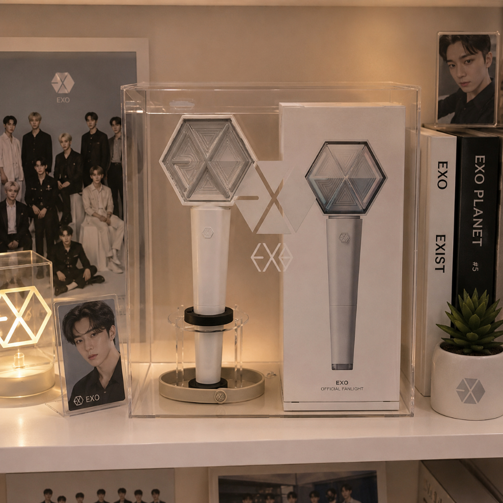 Lightstick EXO / Box Lightstick EXO / Box Lightstick Akrilik / Lightstick EXO x BOX / Rak Lightstick