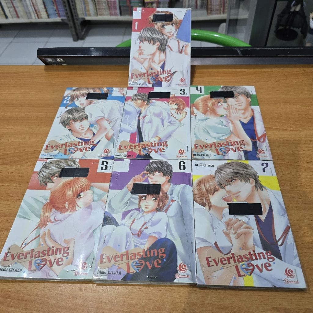 Bundle Komik Everlasting Love Volume 1-7 Preloved