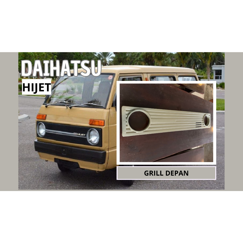 Grill Depan Mobil Daihatsu Hijet 1000 | Front Grill Hijet 1000 Berkualitas