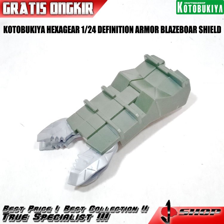 KOTOBUKIYA HEXA GEAR / HEXAGEAR 1/24 DEFINITION ARMOR BLAZEBOAR SHIELD KOTO534