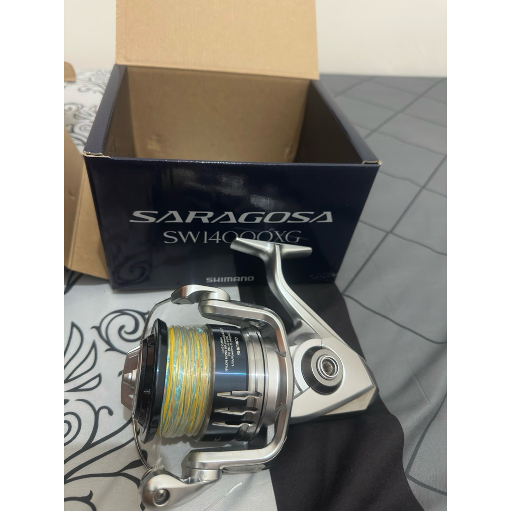 shimano saragosa  14000 bonus pe 8
