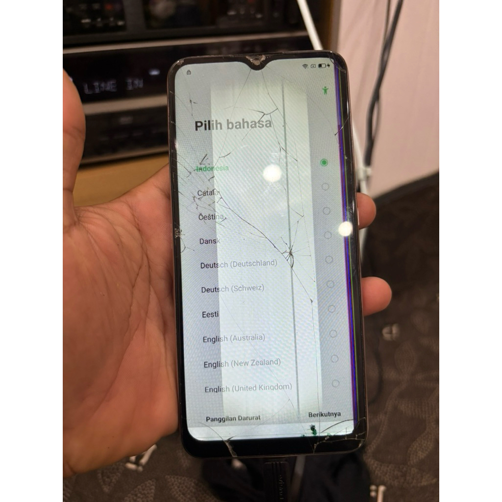 OPPO A5 2020 minus lcd sama  baterai  drop