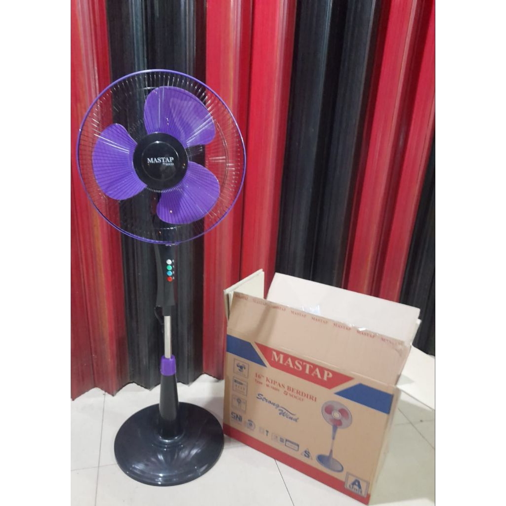 Kipas angin berdiri 16 inchi merk mastap sogo
