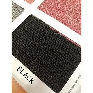 Karpet Polos Tebal 150x200 AMARSYA Karpet Scandinavian Style & Stylish Karpet Aesthetic - BLACK