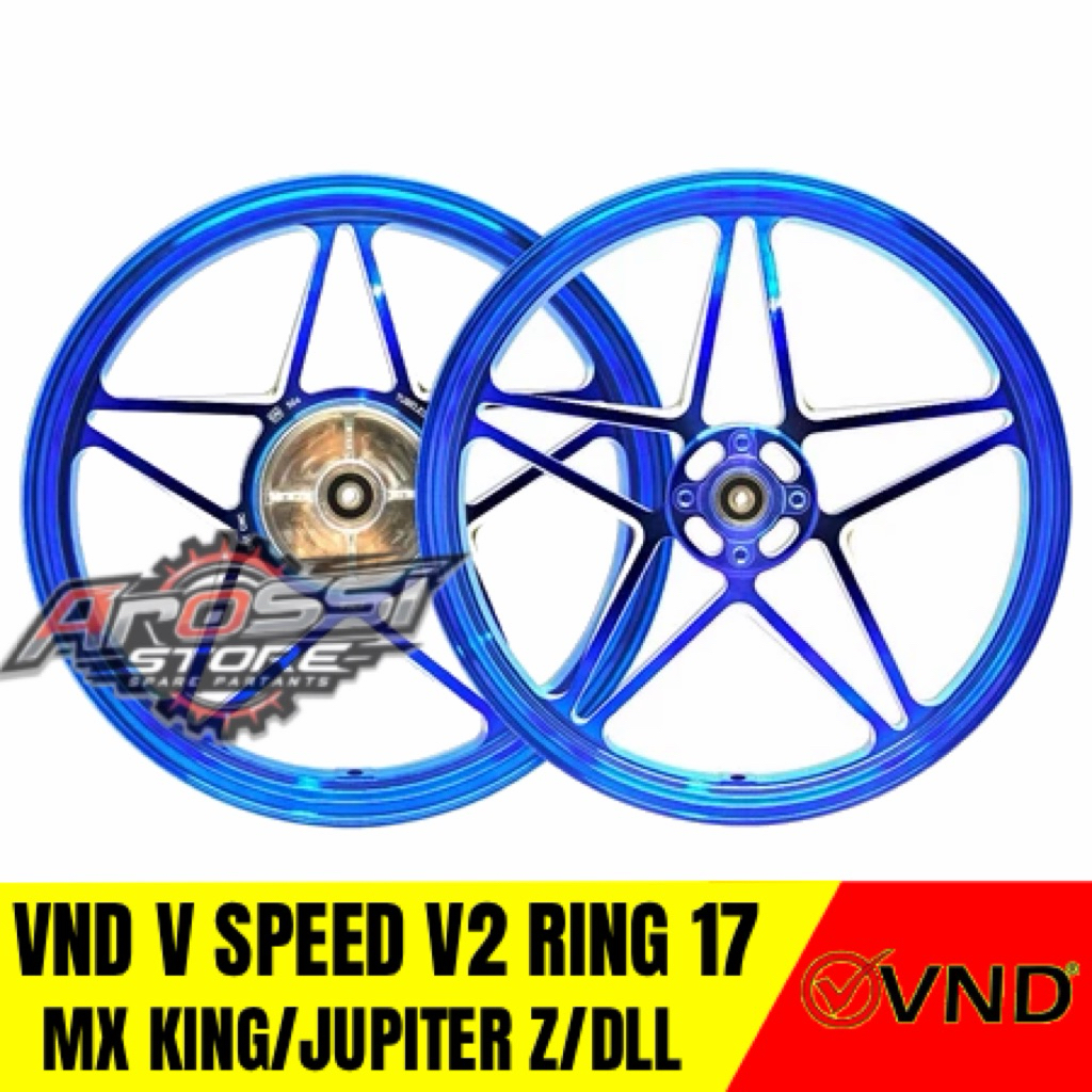 velg VND V SPEED V2 RING 17 mx king jupiter z mx old vega zr r1zr uk 140/160 velg vnd bintang