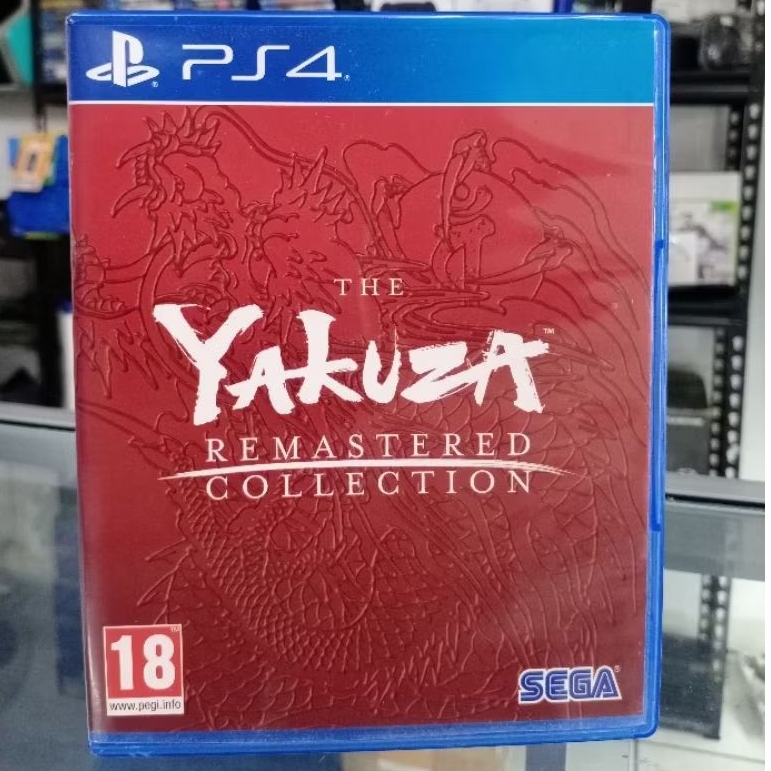 BD PS4 Yakuza 3 4 5 Remastered Collection 3 in 1 Game CD Kaset Bluray Playstation4 Like A Dragon