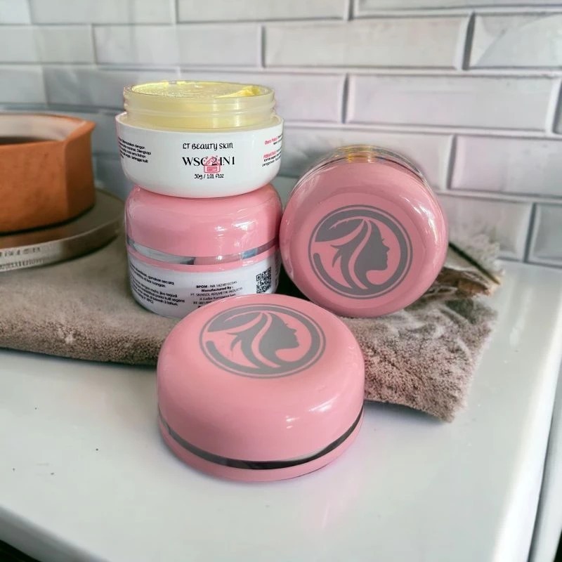 Grosir 10pcs Cream WSC 2in1 ORI