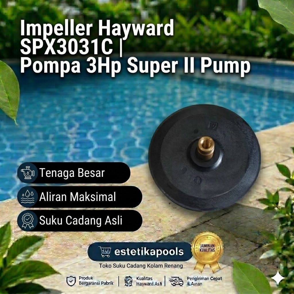 Impeller Hayward SPX3031C Pompa 3Hp Super II Pump