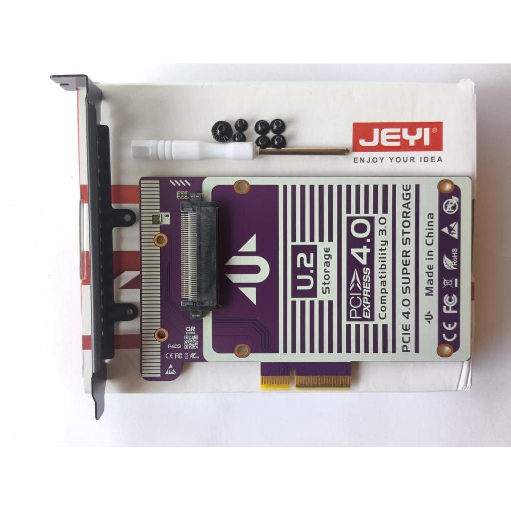 Adapter U.2 NVME to PCIe x4 Card Converter U2 [ Bergaransi ]