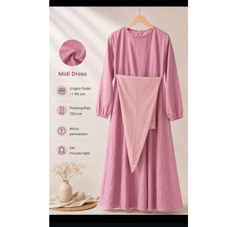 midi dress hijab