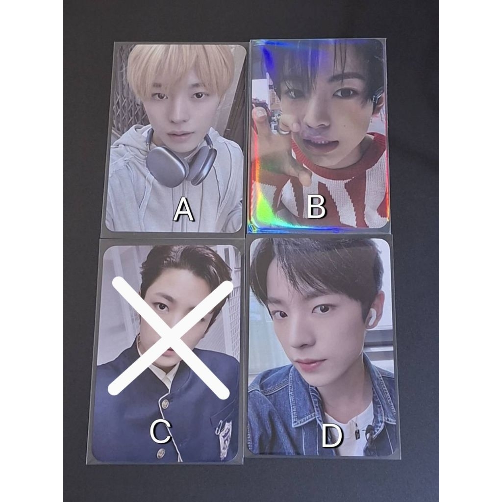 pc photocard official yushi nct wish