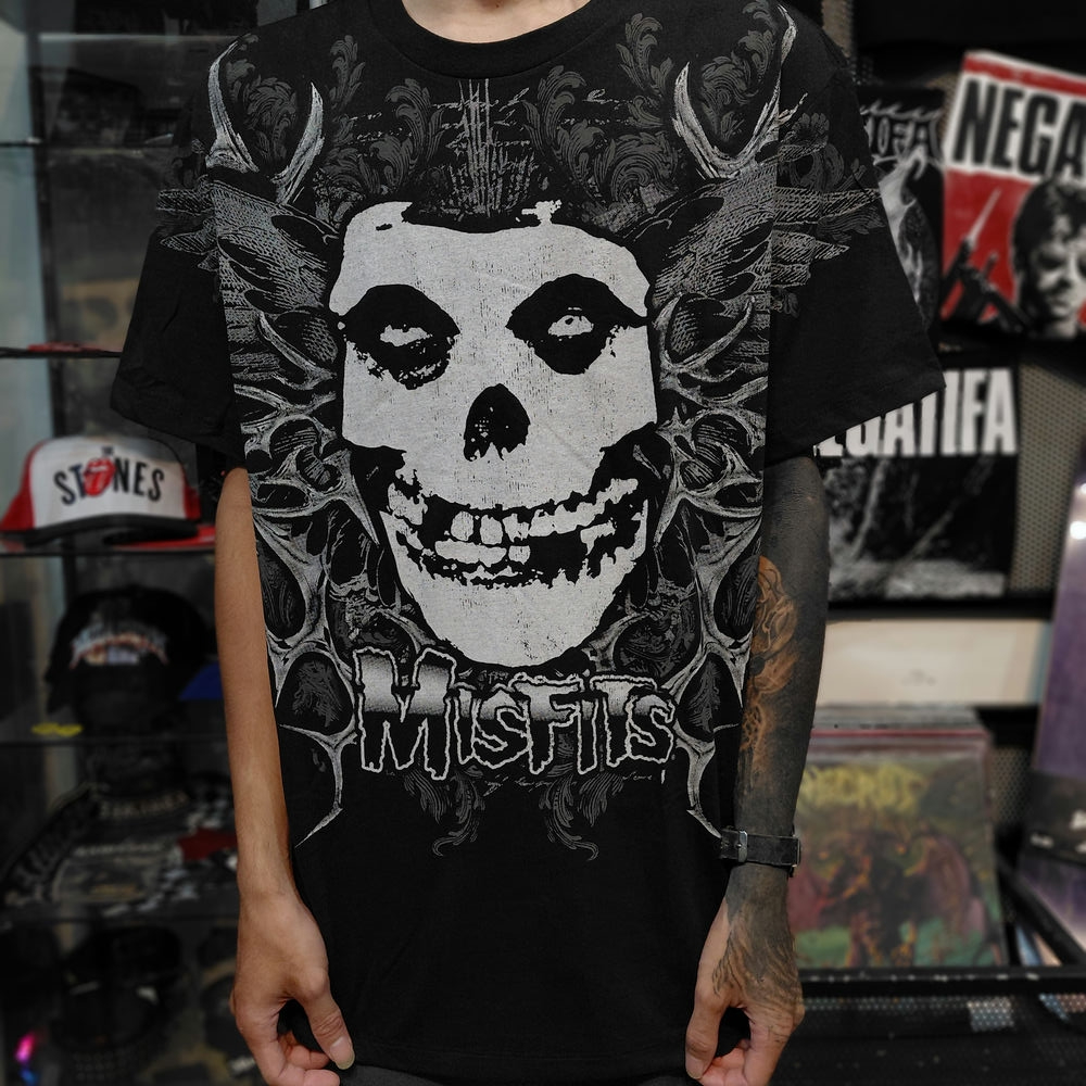 T Shirt Band Official MISFITS - GRUNGE  (Import)