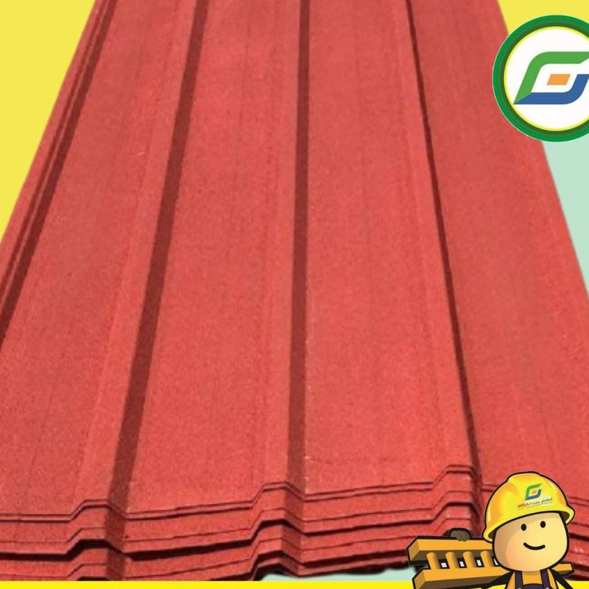 Atap Spandek Pasir 0.25 dan 0.3 mm-KR5 -Atap galvalum- material bahan bangunan Termurah dan berkuali