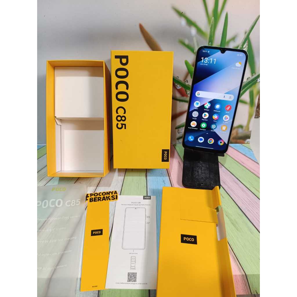HP XIAOMI POCO C85 RAM 6 GB ROM 128 GB (SECOND)