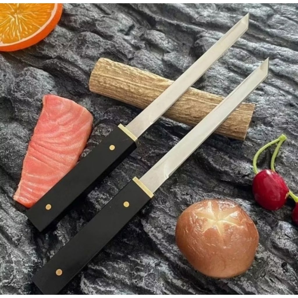 Pisau Dapur Premium Model Jepang Katana Mini Jepang Pisau Dapur Daging Kitchenware
