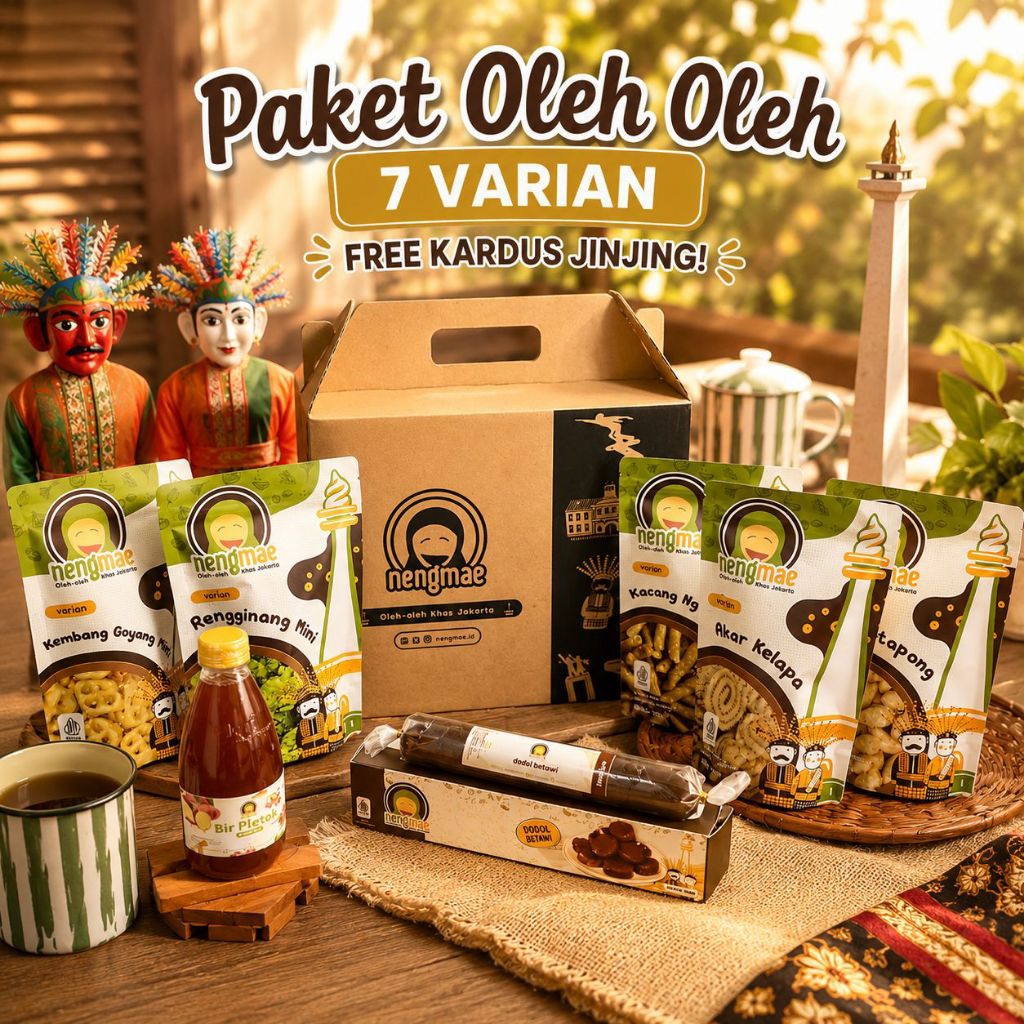[TERLENGKAP] Paket Oleh Oleh Khas Jakarta | Neng Mae