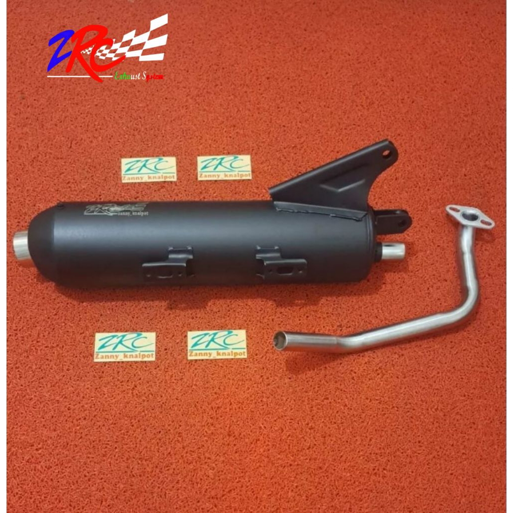 KNALPOT ZRC TABUNG VARIO, BEAT, SCOPY, VARIO 120 Fi, SPACY by ZRC zannyknalpot