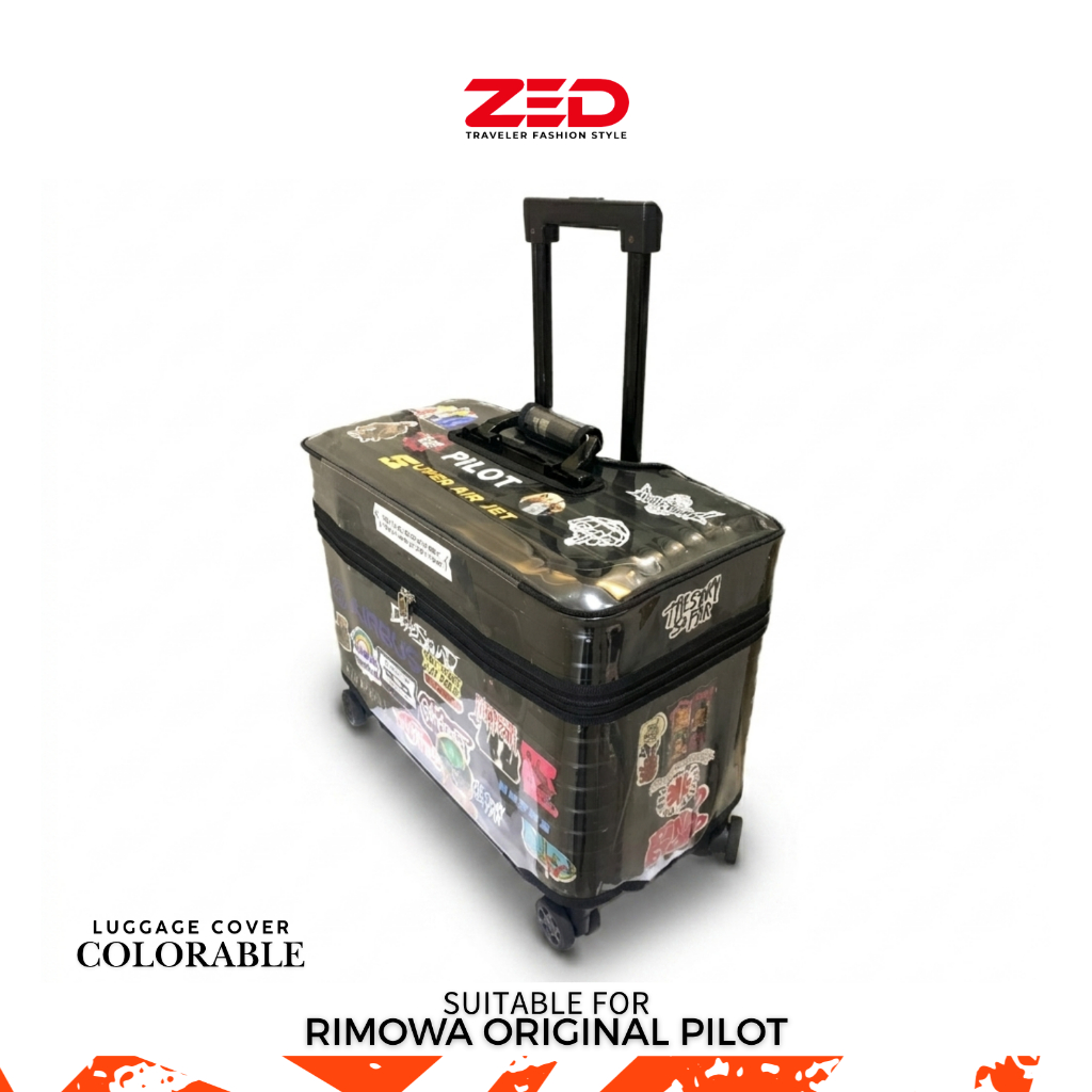 ZED Cover Koper Rimowa Original Pilot Full Mika Cabin Size