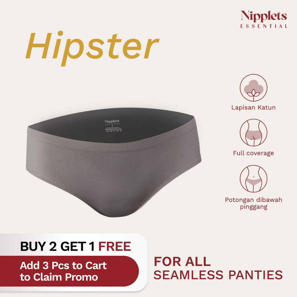 Hipster Seamless Panties - Nipplets