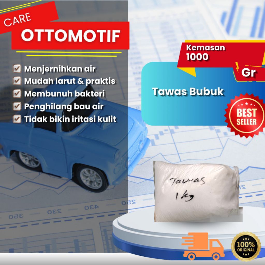 Tawas Bubuk penjernih Sumur/air