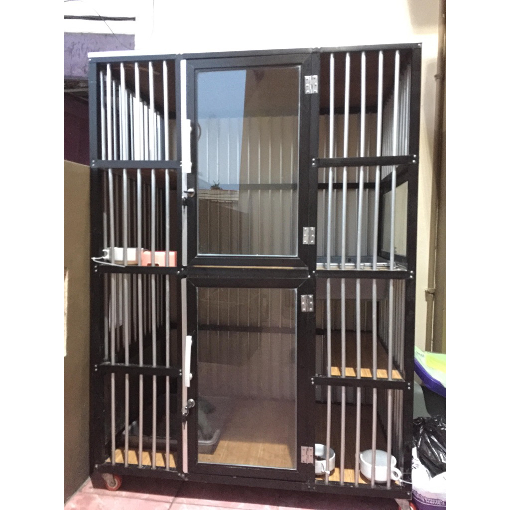 PRELOVED - KANDANG KUCING ALUMUNIUM