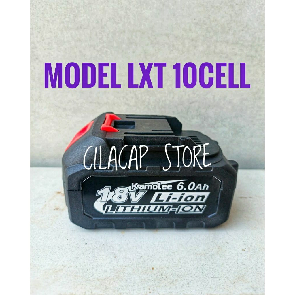 KAMOLEE PENGGANTI BATERAI 18V 6AH BATERAI BOR CORDLESS KAMOLEE MODERN SUNCTOOL JLD