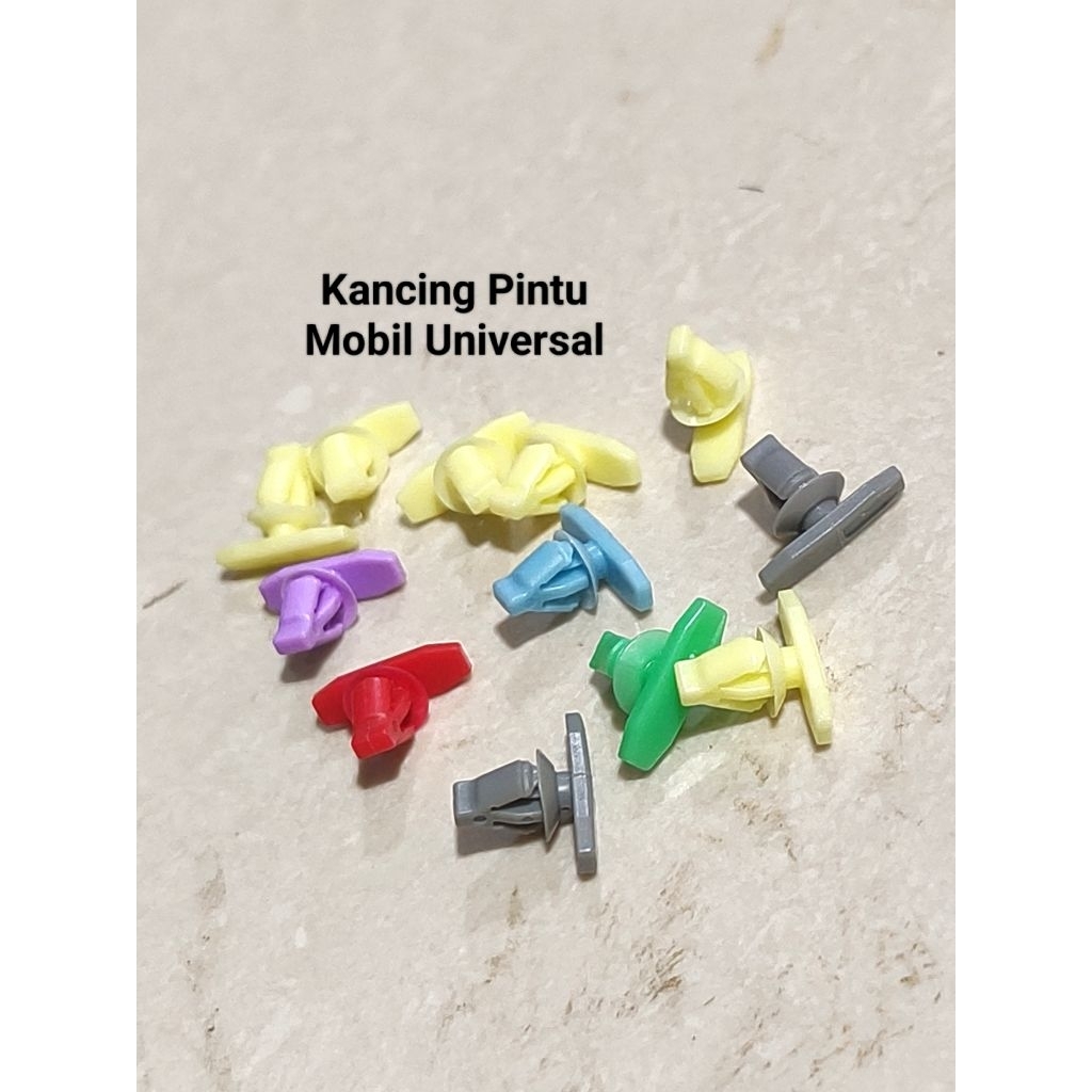 (20-50-100pcs) Kancing karet balon pintu/ klip balon pintu/ kancing balon pintu mobil universal