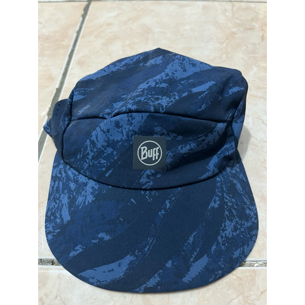 Topi Buff Original Navy, Bekas