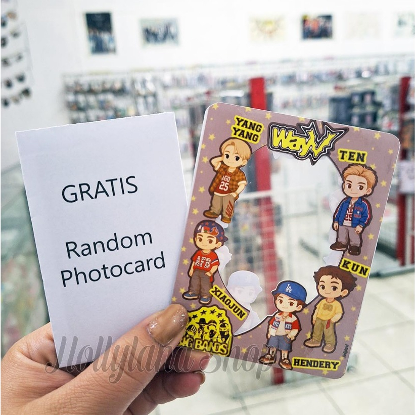 Toploader PC Holder Deco Sticker WayV NCT (FREE Photocard) Fanmade Unofficial
