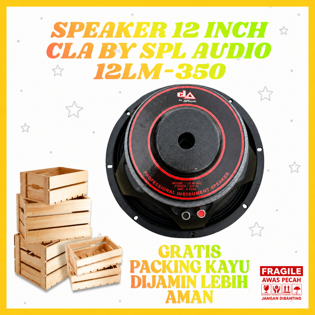 Speaker 12 Inch CLA By SPL Audio 12LM-350