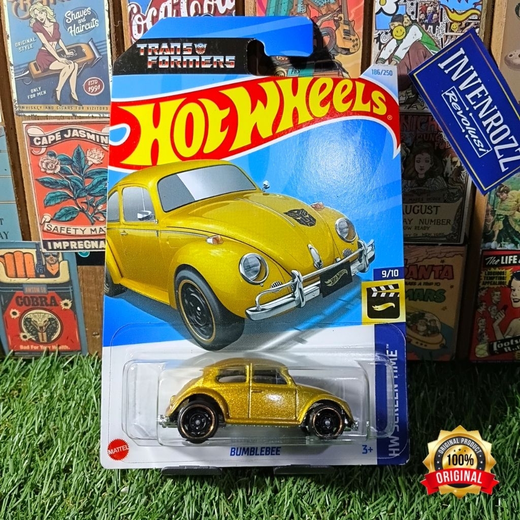 Hotwheels Bumblebee Gold Hotwheels Volkswagen Beetle Hw Vw Beetle Bumblebee Gold