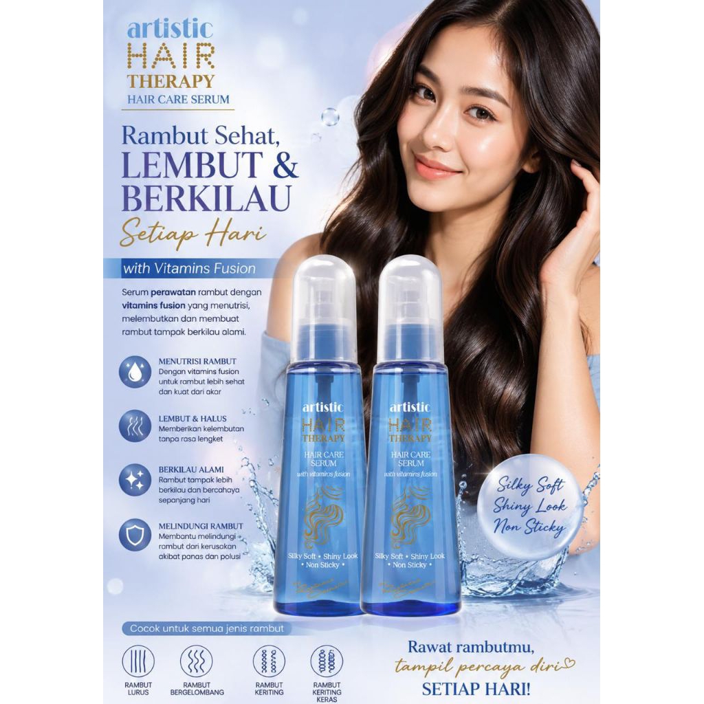 Artistic hair care serum