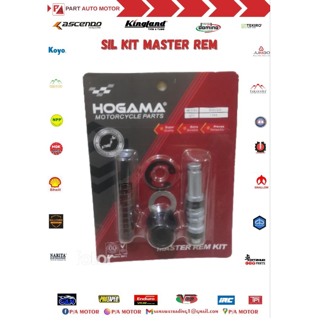 Seal Master Rem/Isi Master Rem Revo Abs/Beat Karbu/Beat F1/Vario/Beat 2020 Hogama