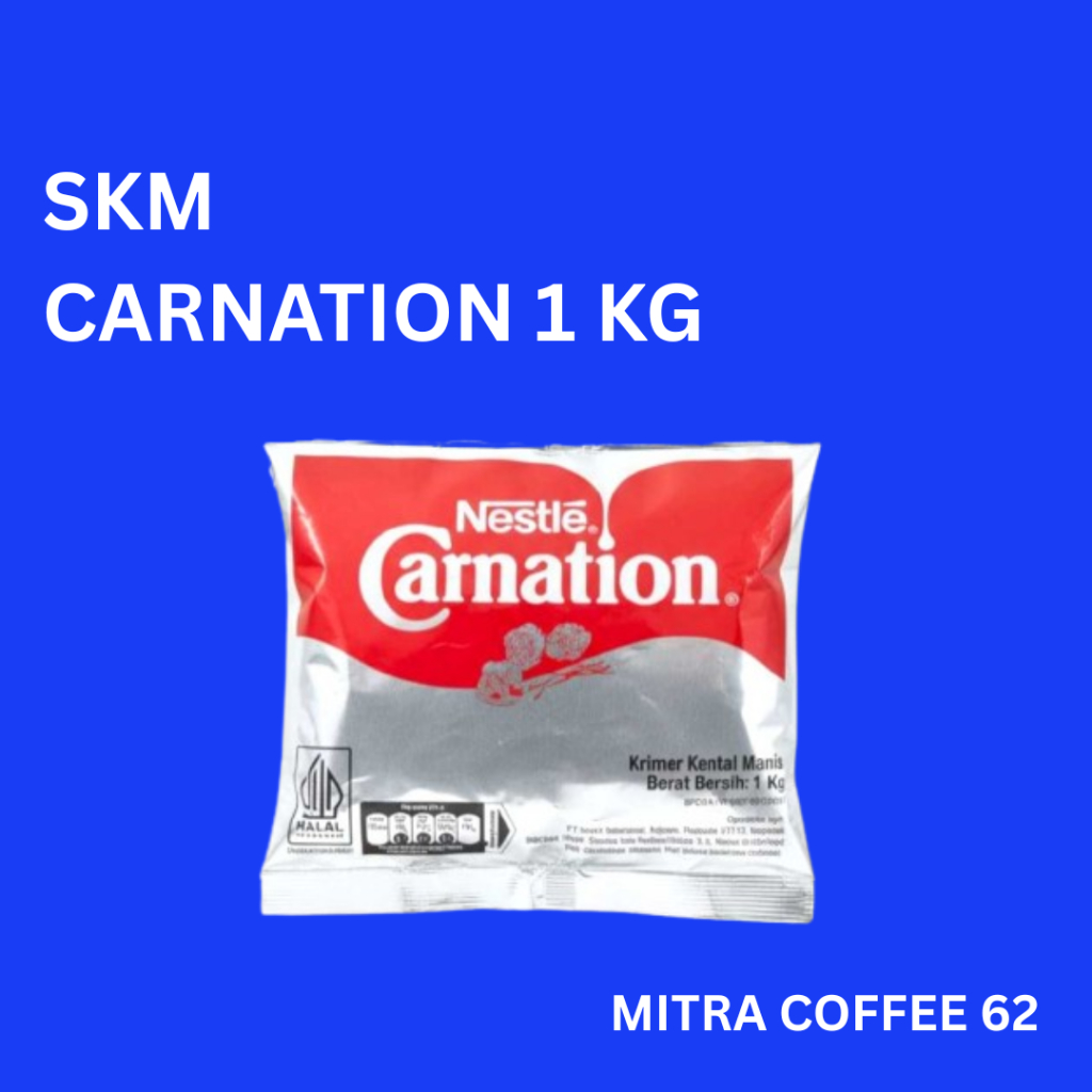 CARNATION SUSU KENTAL MANIS 1KG / SKM 1KG / SUSU KENTAL MANIS