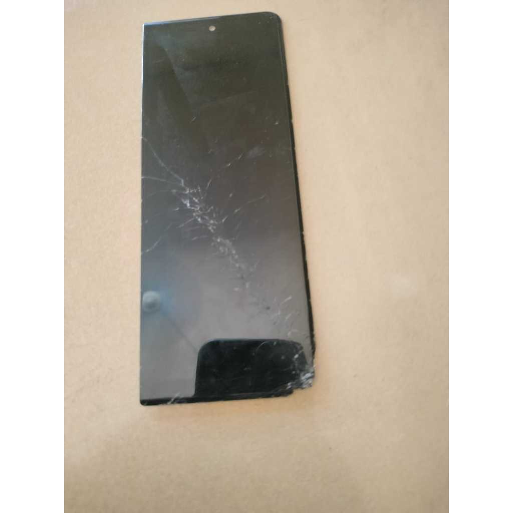 Lcd Depan Samsung Z fold 3 original copotan minus
