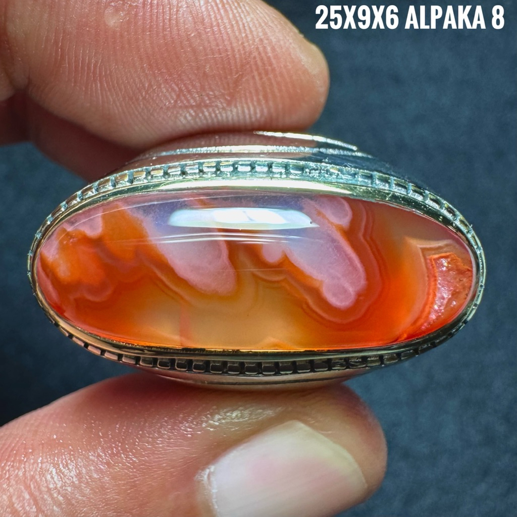 Cincin Batu Akik Natural Lafadz Allah (Asli Alam)
