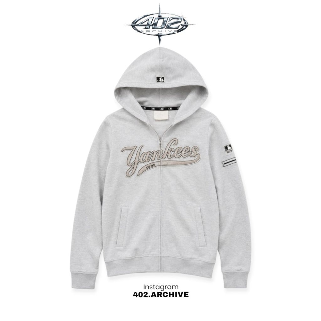 zip hoodie mlb yankees prelove second