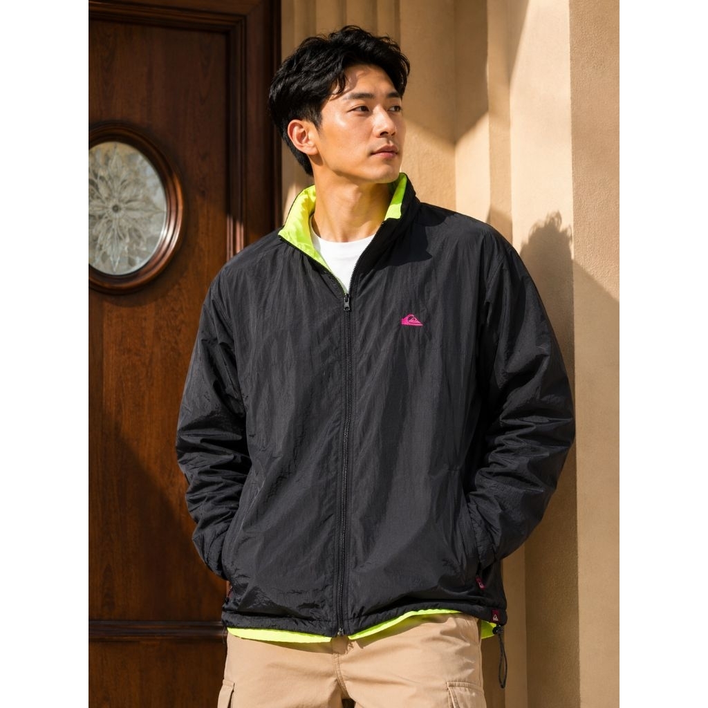 Jacket outdoor bulak balik quiksilver
