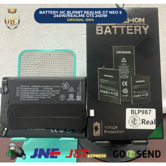 BATERAI BLP987 Realme GT Neo 5 240W/Realme GT5 240W