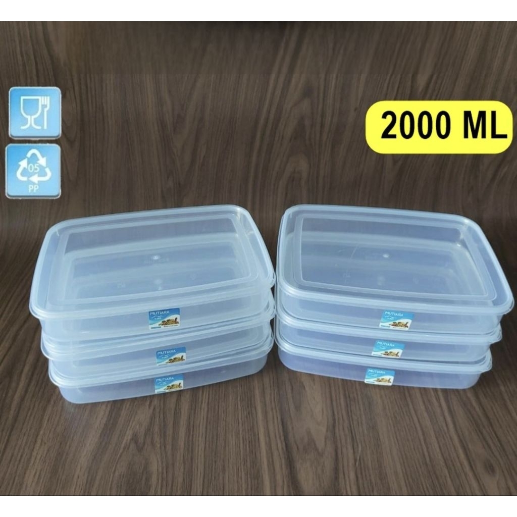 SEALWARE TEMPAT DONAT 2000 ML || KOTAK PENYIMPANAN SERBAGUNA 2000 ML || KOTAK BROWNIS TRNSPARAN