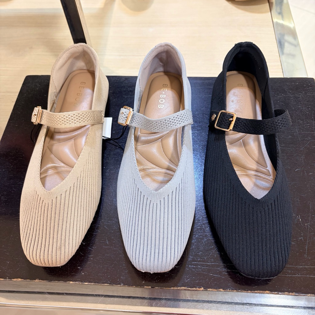 Be Bob  sepatu flat wanita rajut