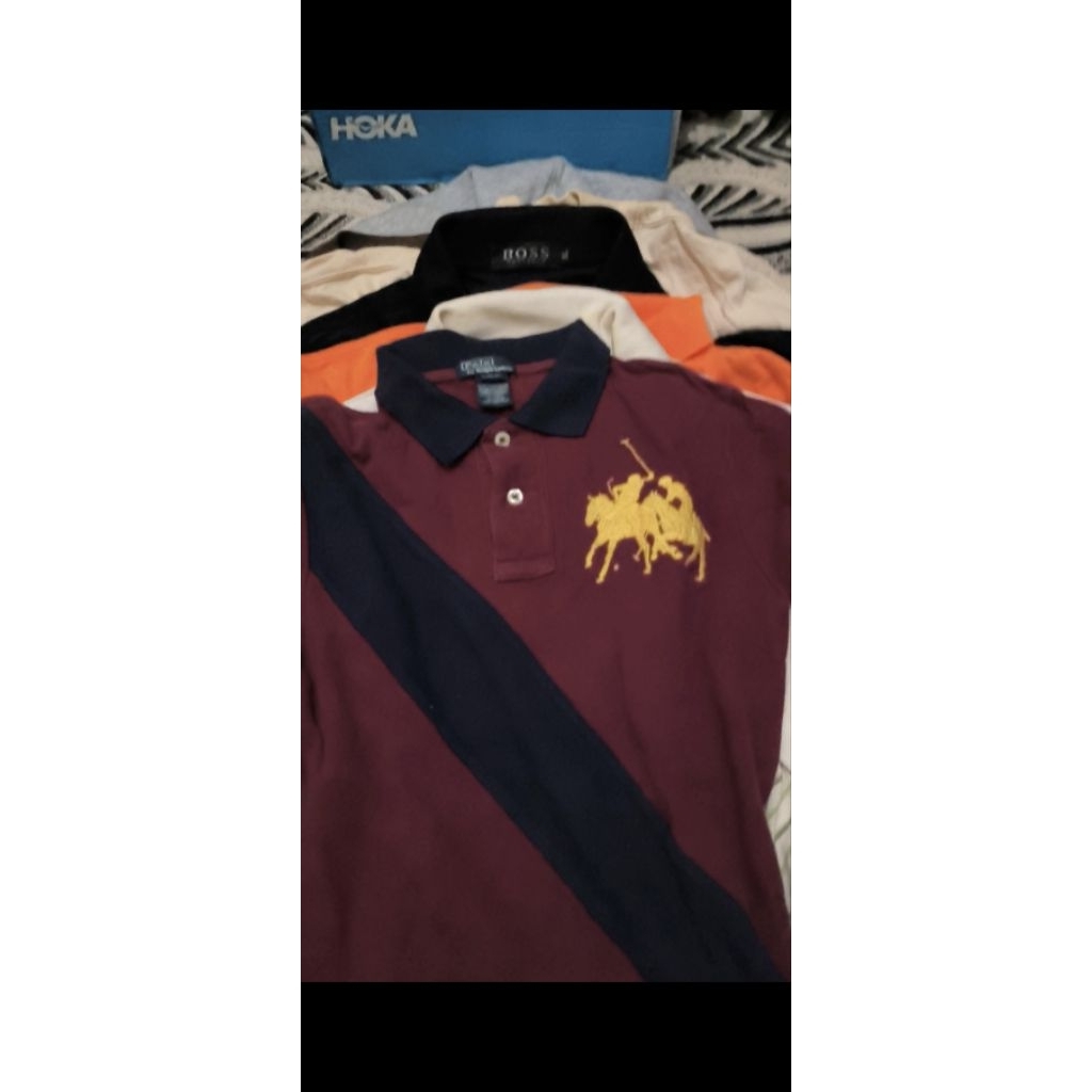 borongan Polo shirt kaos kerah second brend