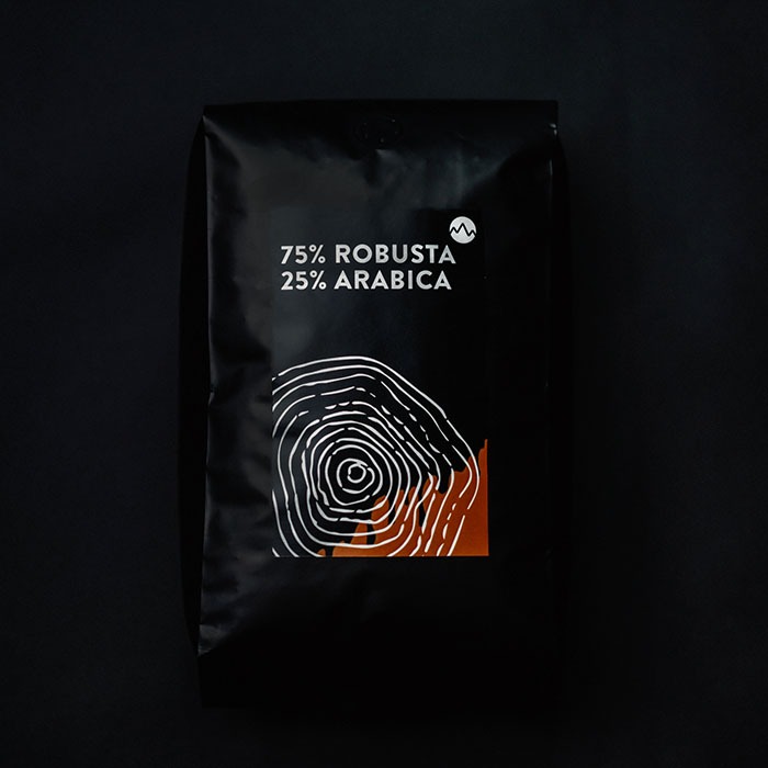 BIJI KOPI 25% ARABICA BLEND COFFEE BEANS / SPACE ROASTERY