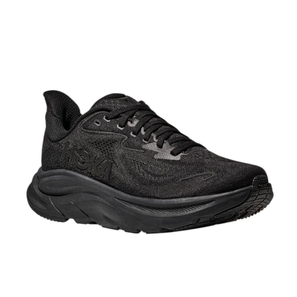 SEPATU RUNNING HOKA CLIFTON 10 'TRIPLE BLACK'