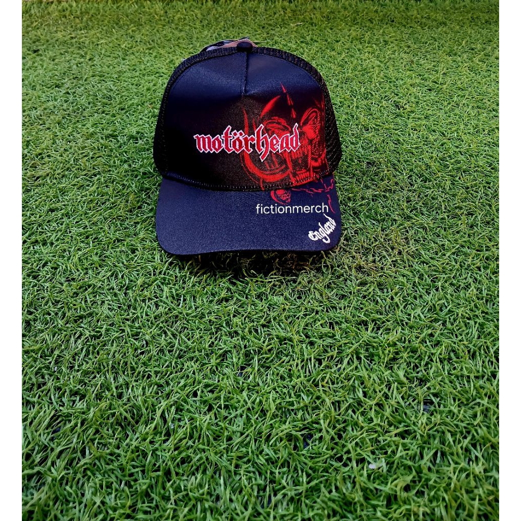 Topi Jaring MOTORHEAD Original - Red Warpig